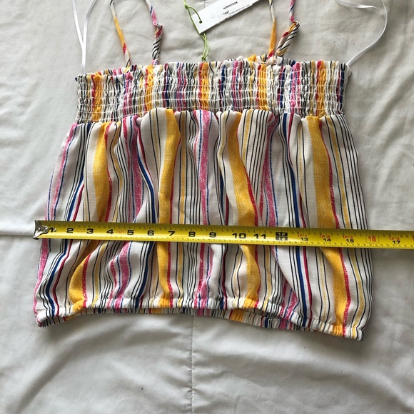 NWT Good Luck Gem Striped Smock Cami - Picture 9 of 9